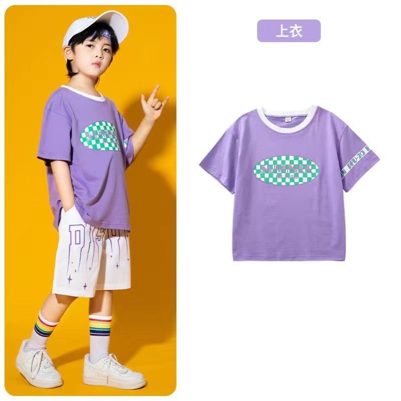 六一儿童啦啦队演出服幼儿园班服小学生运动会服装爵士舞表演服装