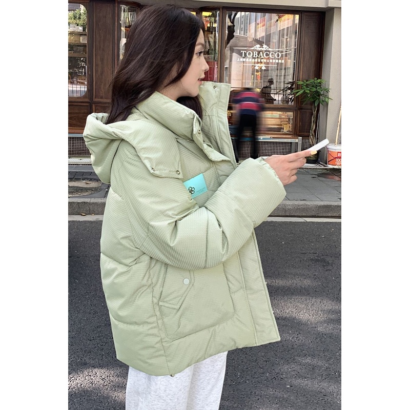 2025新款羽绒棉服韩版宽松潮流棉袄加厚学生面包短款连帽棉衣外套