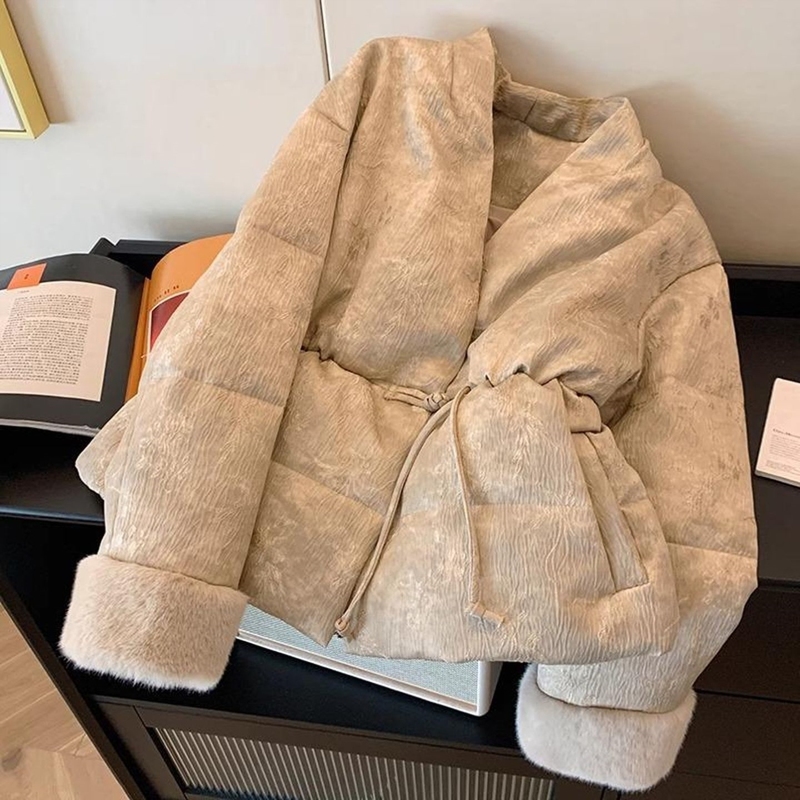 巨好看的初冬羽绒棉服女2025新款今年流行爆款大码胖MM棉衣外套