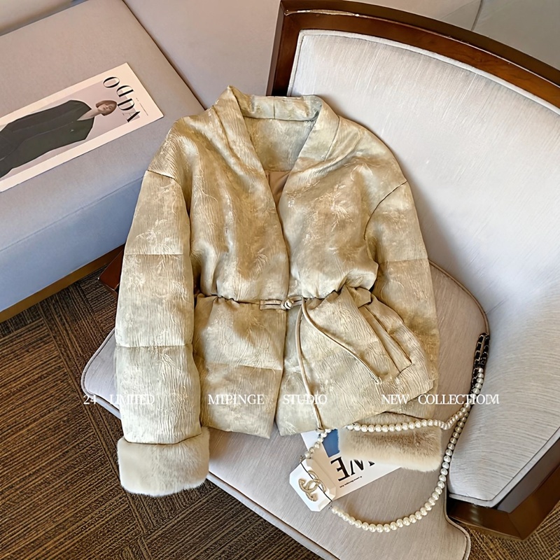 冬装巨好看的新中式棉服外套女2025新款今年流行爆款大码胖MM棉衣