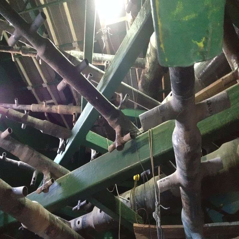 玻璃钢碳化硅喷淋层脱硫塔净化塔循环管道浆液耐磨喷淋管道耐腐蚀