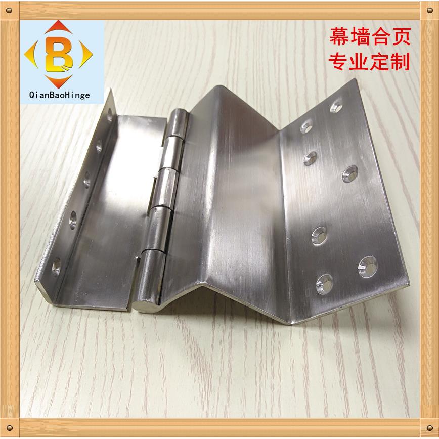 千宝五金幕墙铝门窗304#201#316#不锈钢大合页加厚铰链合页折叠门