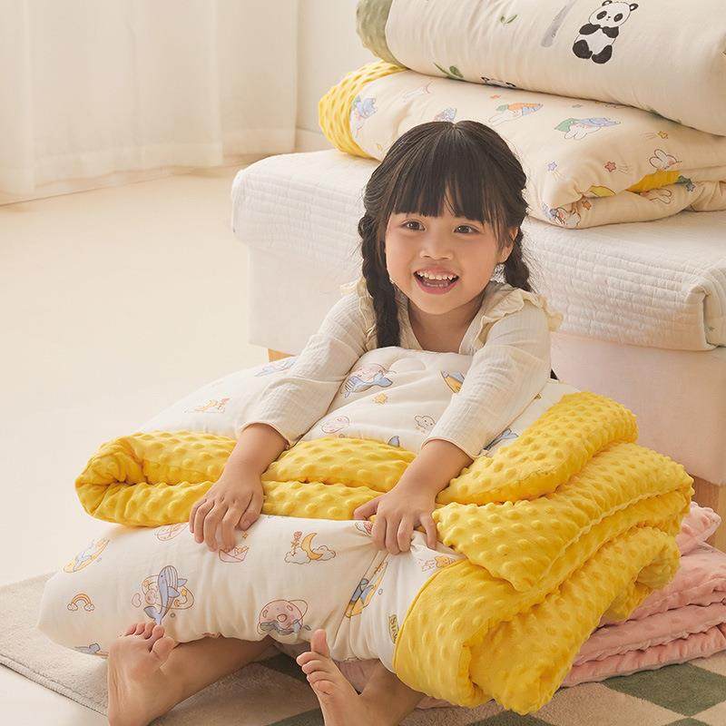 2025新款A类全棉双层纱豆豆被儿童被春秋冬被婴幼儿被子实体,鲜花速递/花卉仿真/绿植园艺,割草机/草坪机,淘宝优惠券,粉丝福利购,淘宝优惠卷