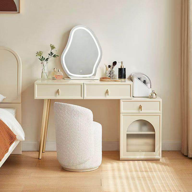 家居法式奶油风斗柜梳妆台一体家用可伸缩化妆桌,鲜花速递/花卉仿真/绿植园艺,割草机/草坪机,淘宝优惠券,粉丝福利购,淘宝优惠卷