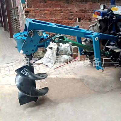 拖拉机UST带树打树坑机植挖坑机洞机悬钻坑机钻挂式挖坑机