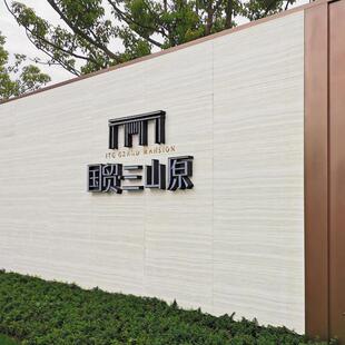 墙砖白木纹园林地铺地砖黄幕石600*120IHP0*石18黄木纹厚板洞石英