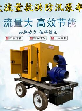 个多规格自吸泵车四市大轮方便整机移动子政紧急OGJ排水泵组