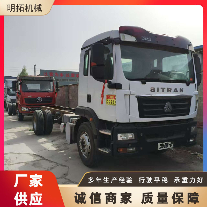 汕德卡单桥可卸钩臂垃圾清运车