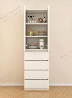 餐边柜20边c3m墙薄柜0公窄缝储物柜小户FBP型抽屉分柜极窄