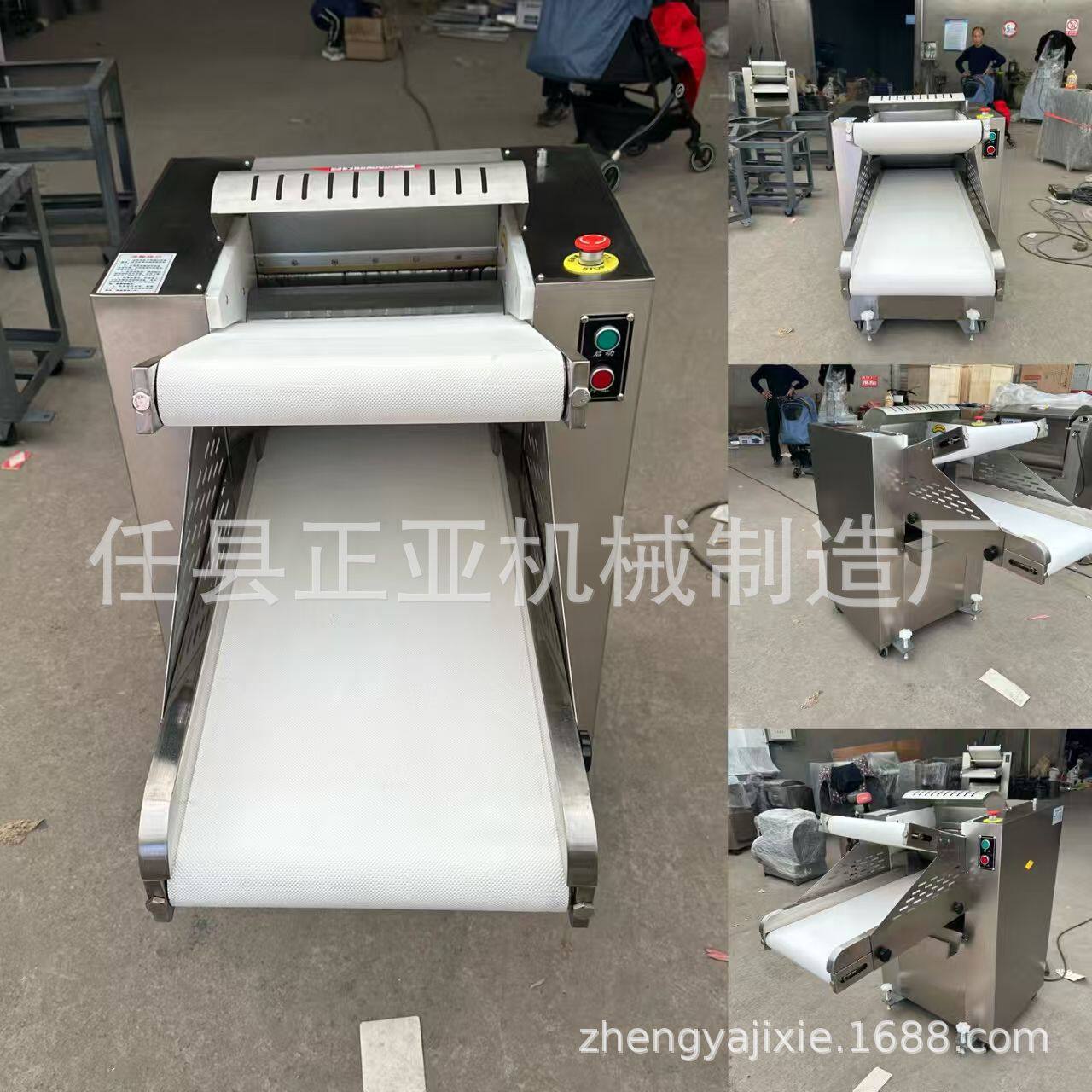 高配静音防压手揉面压面一体机自动循环面团挤压机厂家直供
