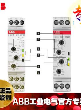 ABB电子时间继电器监视.器CT-SA0D22,,1BIN24-240VAC；1SVR500210