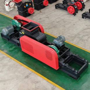 对辊破碎机备齿辊制沙机40011设厂家煤矸石鹅卵石破碎对辊式 机粉碎机