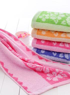 E保C提4花毛巾TYS成人家用柔软吸水清洁大毛巾便洁宜