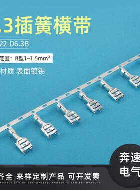 子6.23插簧横带250母端横带DJ622-D6IYZD.3ADJ62-6.3B接线