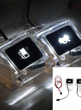 油&盖LOR引擎加L指E示灯LED白色蓝色