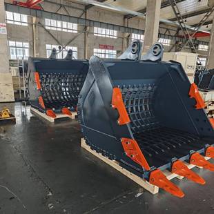 迪悍cat挖掘机属具挖掘机属具大全格栅斗筛分斗挖机筛分斗