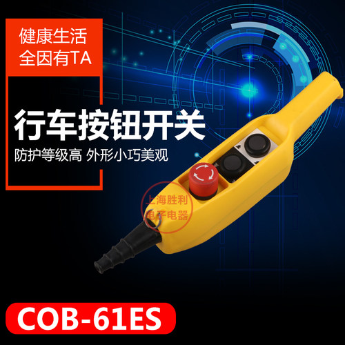 TNHA1-61ES 61E 双速手柄按钮COB起重机控制按钮 船形行车开关