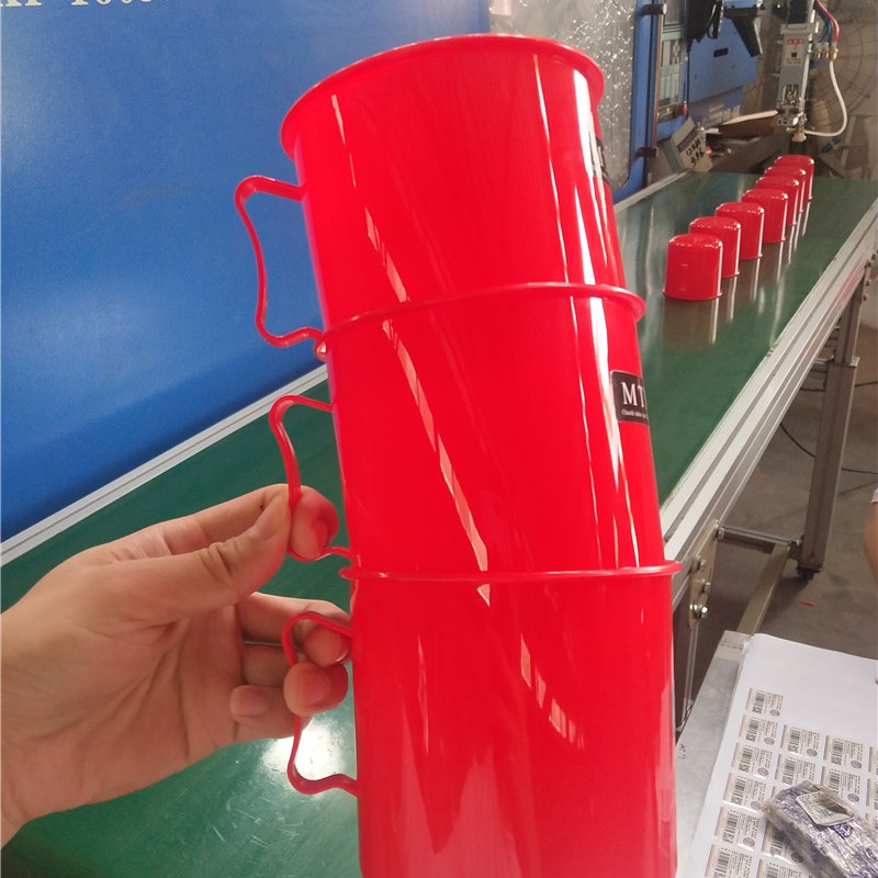旭盛大红口杯200只装塑料口杯漱口杯2080大红口杯大号口杯