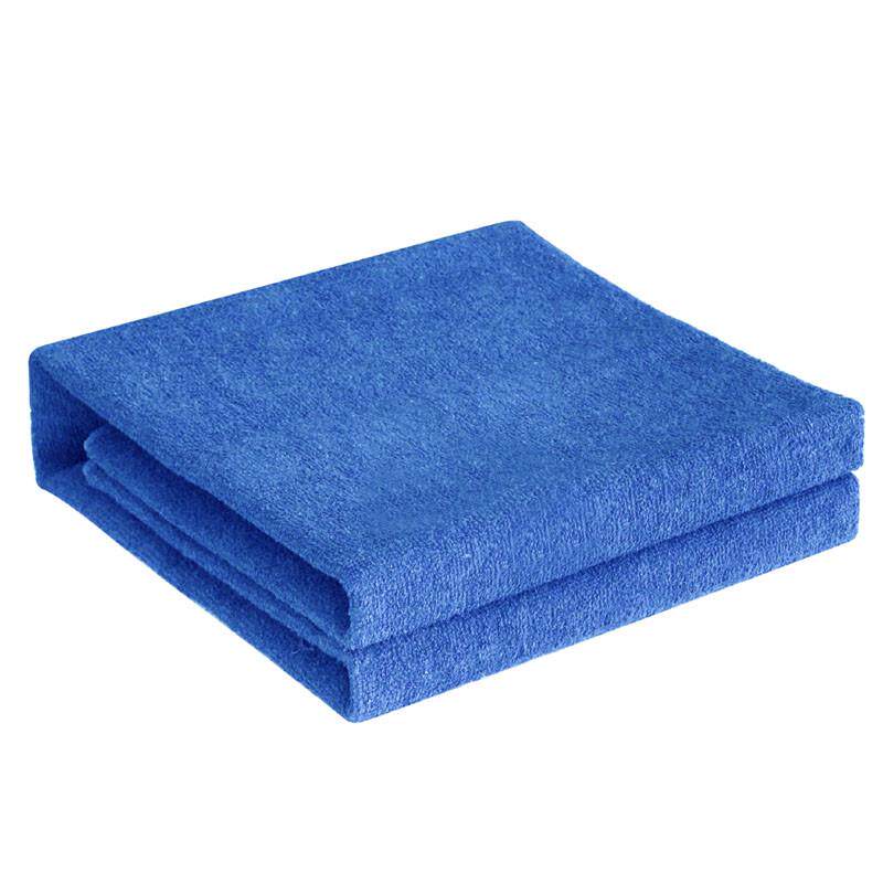 火焰蓝被套毛巾被小内务模型豆腐块毛巾被定型成型蓝叠好小海被子