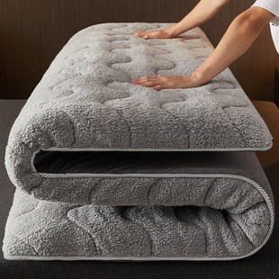 加绒床垫家用卧室羊羔绒睡垫学生宿舍单人软垫床褥垫租房专用垫背