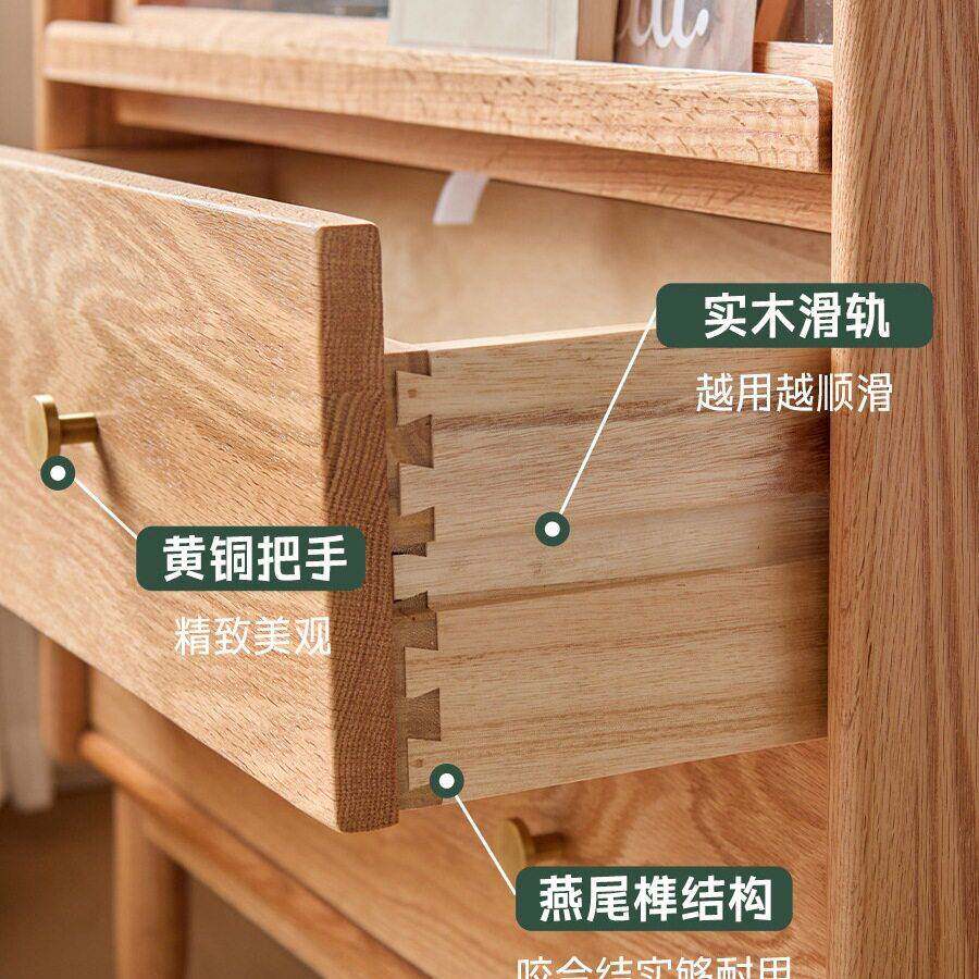 全实木书餐柜橡厅木边柜璃翻门边柜收纳柜客电视边玻柜展示954柜