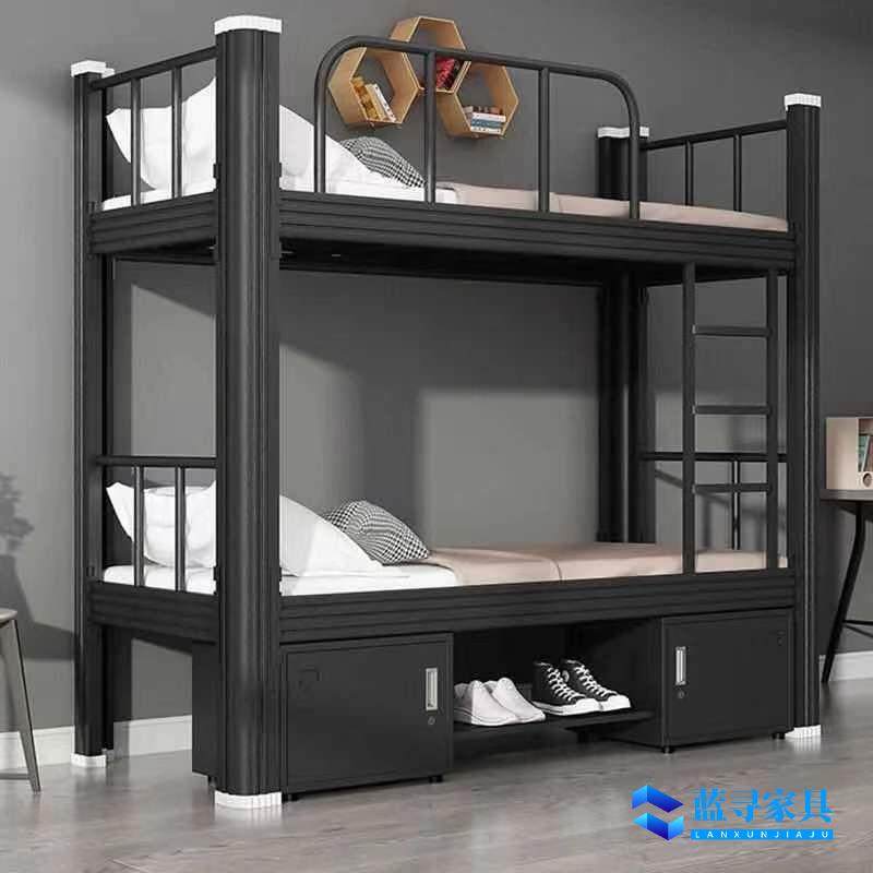 加厚双层床高低床员工宿舍寝室上下铺学生床工地铁艺床家用钢木床,五金/工具,五金工具箱/五金收纳箱,淘宝优惠券,粉丝福利购,淘宝优惠卷