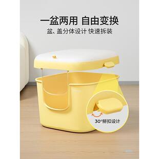 蛮果宠物号猫砂盆全封闭可拆卸上盖猫厕所蛮中方