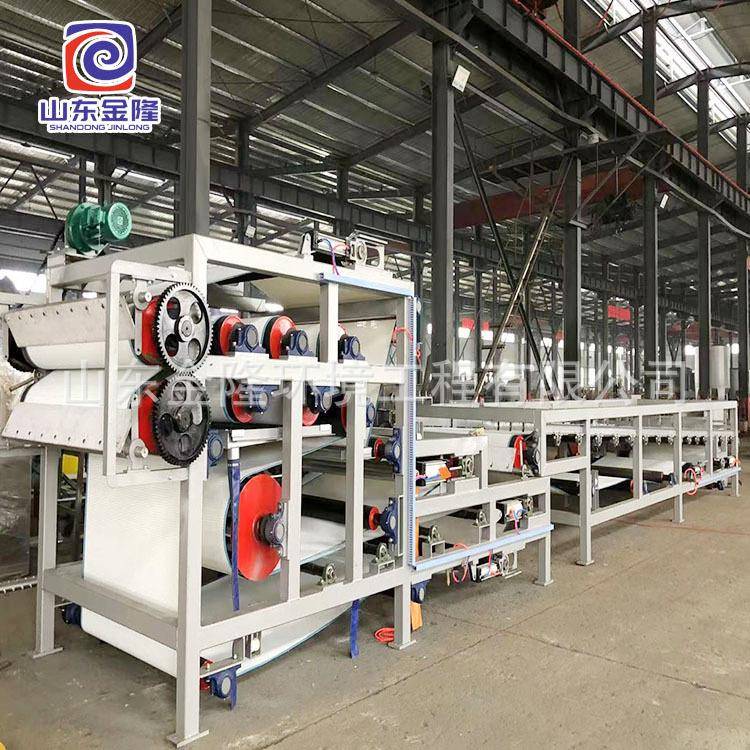 污泥带式压滤机 三网双网污泥脱水机设备 洗沙场泥浆污泥脱水造纸