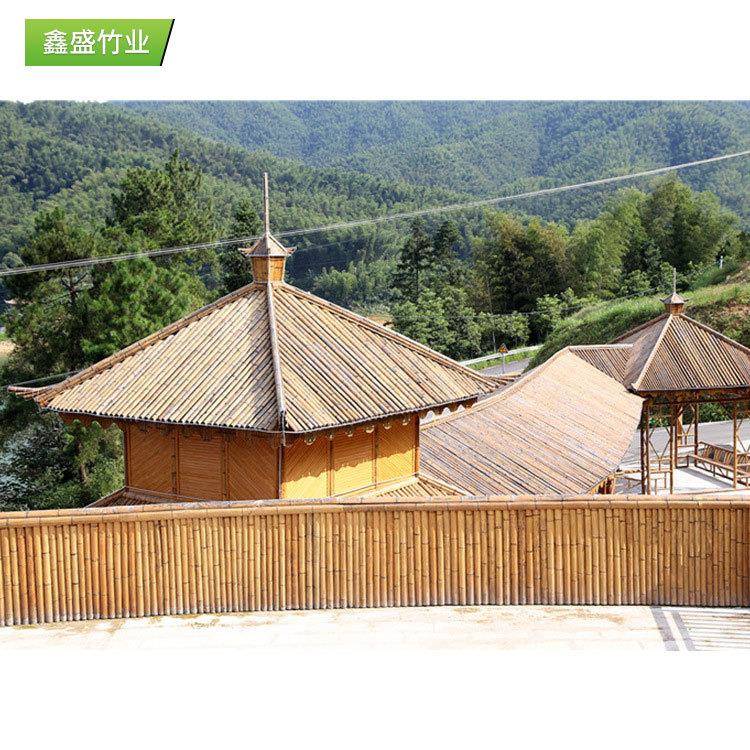 厂家供应 竹亭 竹屋 竹门楼 旅游区民宿竹屋舒适休闲 易拆易建