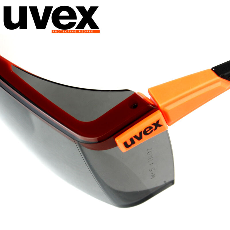 UVEX防雾防强光镜护目镜防风沙防尘防冲击防唾沫飞沫平光劳保眼镜