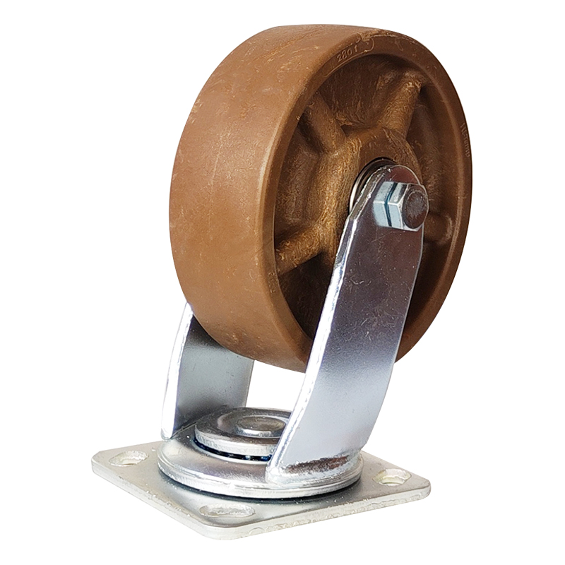 寸重型耐高温2度万向轮寸5寸8寸烤箱烤炉手推车转向轮子軲辘