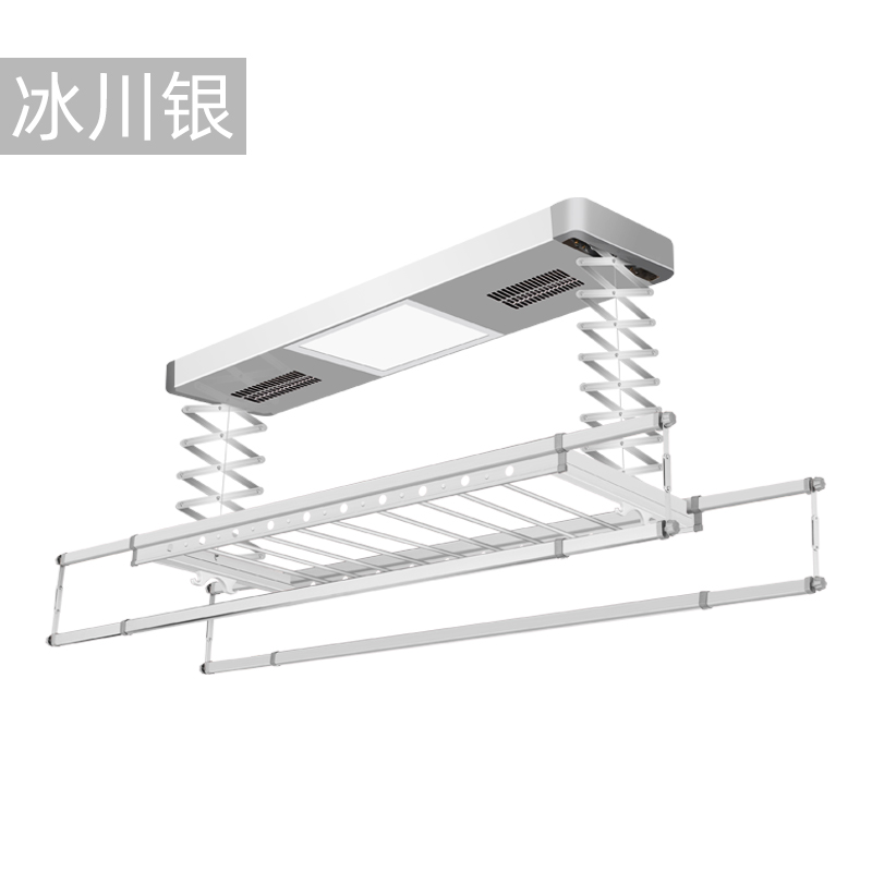 电动晾衣架遥控升降阳台智能烘干晒衣架伸缩家用凉衣自动晾衣杆机