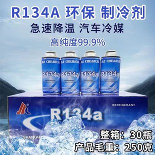 金莱尔R134a制冷剂雪种冷媒134a家用汽车空调氟利昂加氟套装 车载