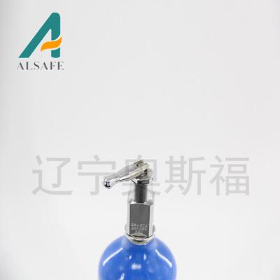 【奥福】厂LW-81.4-家1L氧气瓶铝金带斯小阀门合CGA870便携高压气