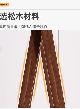 家衣达衣帽落地式挂亿衣架卧室收纳架晒衣架IKE阳架台折叠挂服架