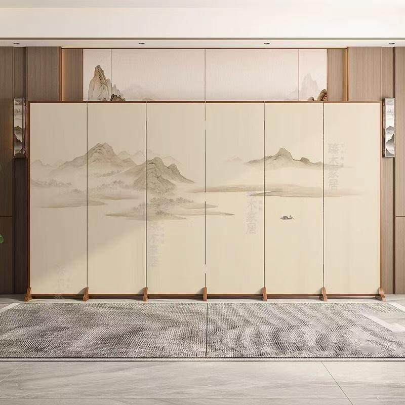 屏风断住宅家用简易客厅遮挡酒店挡板大WJE厅山简约屏隔水工厂直,标准件/零部件/工业耗材,车间地垫,淘宝优惠券,粉丝福利购,淘宝优惠卷