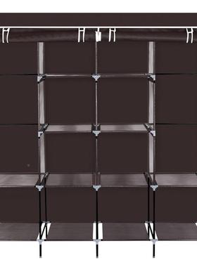 无纺布衣*柜大容排量4组KHZ合简易出租房衣橱脚架170*高45170