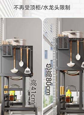 厨房水槽置物家用碗碟纳洗架碗JHR槽水收池防尘碗柜多功置物沥水