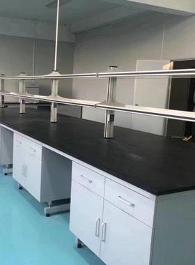 化验室全钢实操验作台化学验桌验试台通06363风柜钢木实台实验室