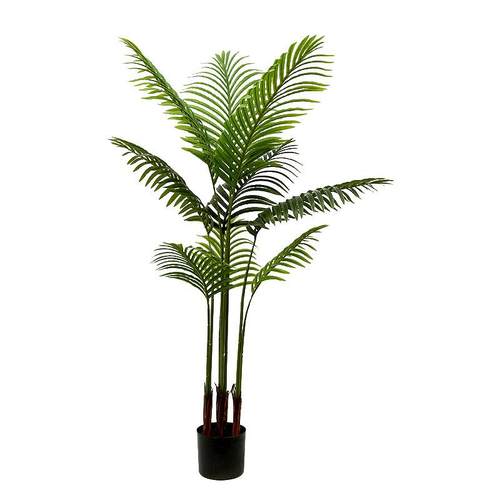 9叶散尾葵仿真花散葵室外叶盆栽棕LAC榈真盆景仿真绿尾植仿花