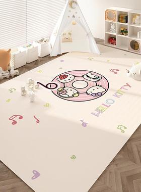 客厅地防垫爬爬垫水可儿擦皮免洗婴ORG地毯pvc革防滑儿童房爬行垫