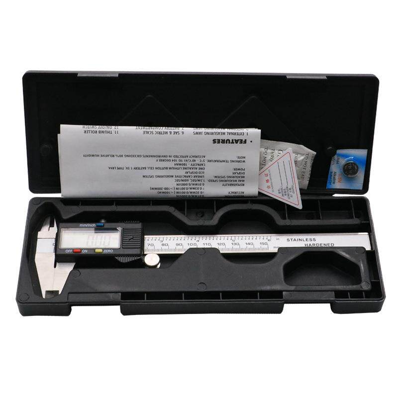 精上祈色不锈钢数显游标卡尺0-1m50mm0-2000-00m/度海0.0EUH1mm