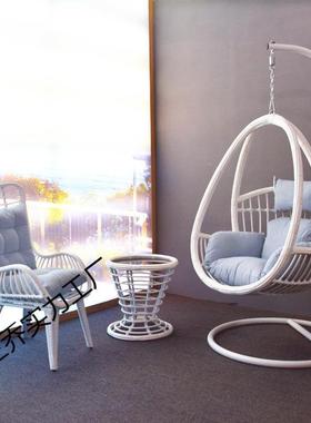 内阳台鸟摇外篮椅庭院XTG吊篮藤椅家用吊床巢椅懒室人摇椅秋千户