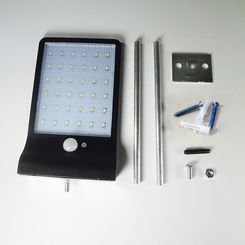 SD36-1-1太阳能灯36LE应D户外人观体感花园长庭院景装饰杆壁灯农