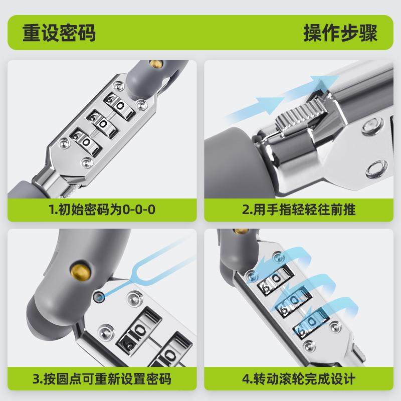 密码锁环扣全雨YD-20248加大厚男士折叠大号自车载伞家动用反向抗