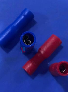 FD母FD1.25-110全绝冷压端缘头母线端子插簧HJA红色护接套1000只/