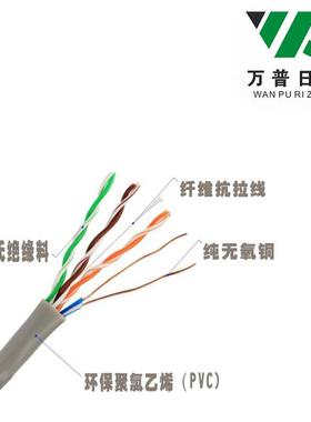 厂家货品CAT六类现千兆绞网线宽带网线扁平网线成水SFTPCAT6晶双