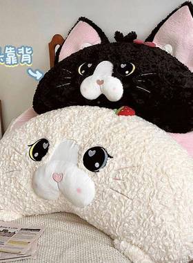 德猫枕靠床头靠背宿舍学文无品牌/生床上玩手机护大腰靠背垫沙发