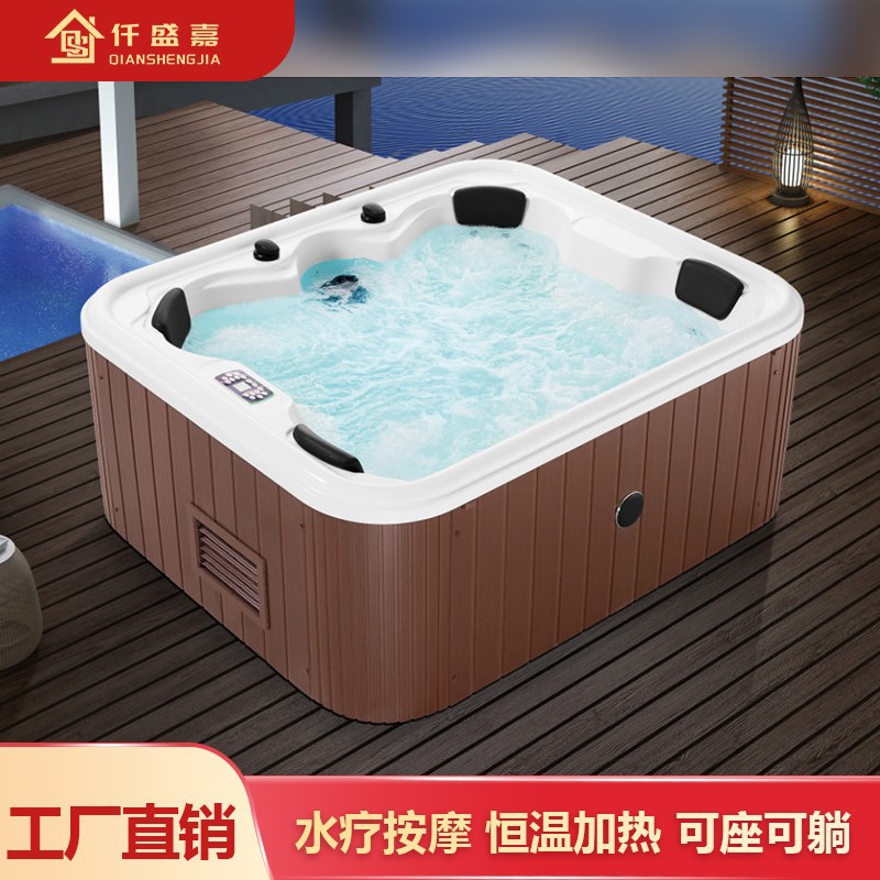 别墅户外恒温按摩SPA泳池