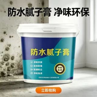 【下单立减50】防水防潮免漆补墙膏墙面修补白色腻子膏室内墙PJ3